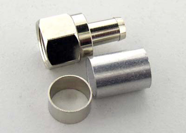 F Male Crimp type  RG59U