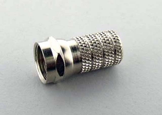 F Male Twist on binnen diameter 5,5mm