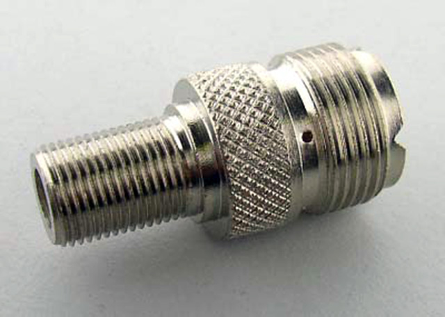 F Female to UHF Female