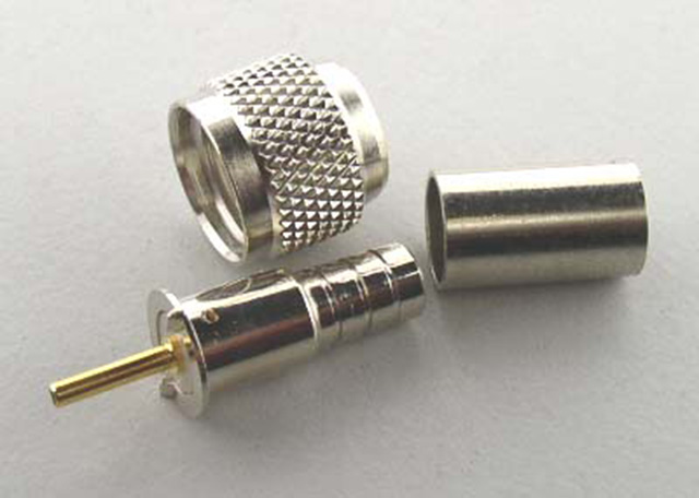 Mini UHF Male Crimp type RG59U