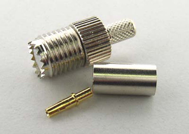 Mini UHF Feamle Crimp type RG58U