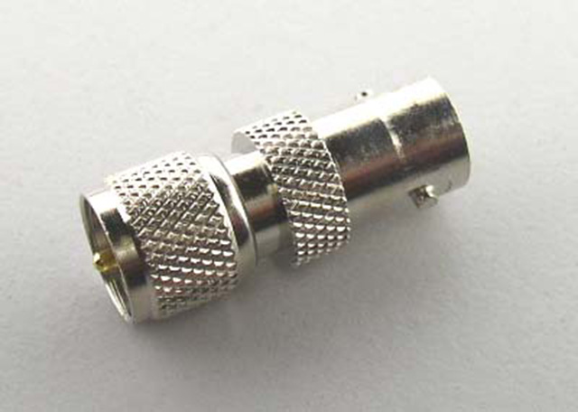 Mini UHF Male to BNC Female