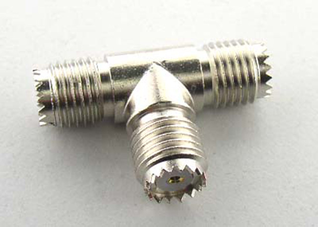 Mini UHF T type Three Female