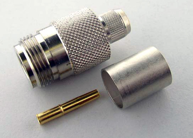 N Female Crimp type RG214  telegärtner (J01021A0145)
