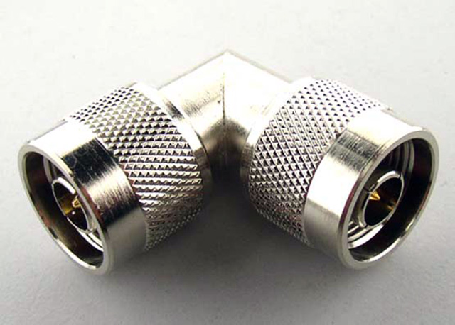 N Male Right Angle to N Male
