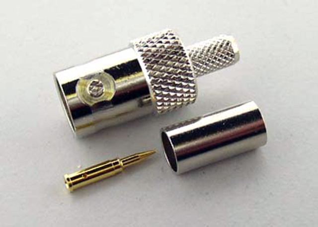 RP BNC Straight Crimp Female RG58