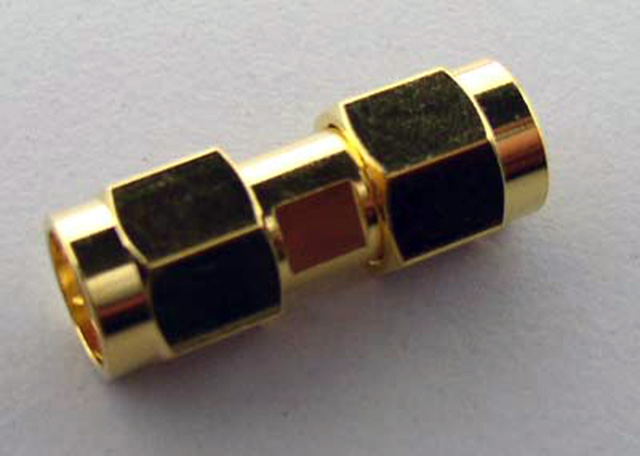 SMA Double Male Gold