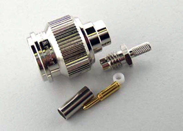 TNC Male Crimp type RG174