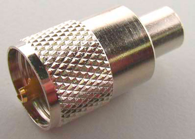 UHF Male Twist on type  RG58U