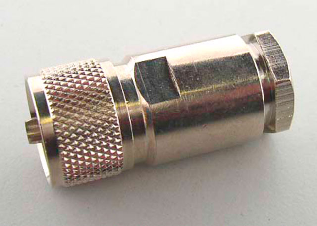 UHF Male Clamp type RG59U