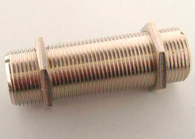 UHF Double Female Bulkhead