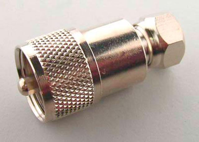 UHF Male to F Male