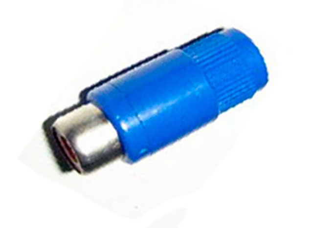 RCA receptable standard plastic - blue