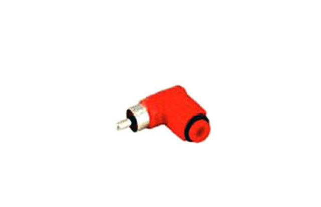 Tulpsteker haaks schroefuitvoering - rood