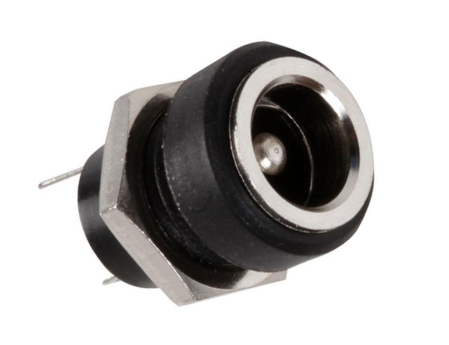 Chassisdeel eengats paneelmontage ø2.5x5.5mm.