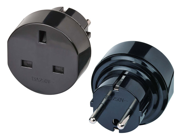 Adapter adapter 220V NL plug to contra UK earthed