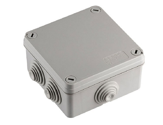 Enclosure 105 x 105 x 55mm - IP-55 - with cable entry