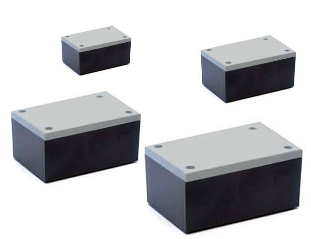 Cover Encloser Plastic 160 x 96 x 66.9mm grey