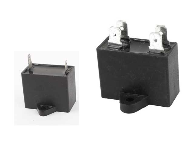 Motor run  capacitor 3uF 300Vac Faston