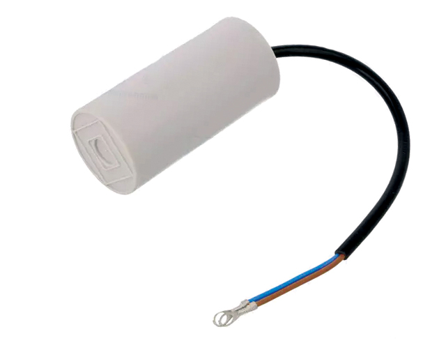 Motor ran capacitor 35uF 400V with wire Ø 45 x 92 mm ±5%