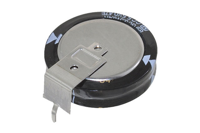 5.5 Volt - 0.1F Back-up capacitor sizes (mm): 13.0 x 8.0