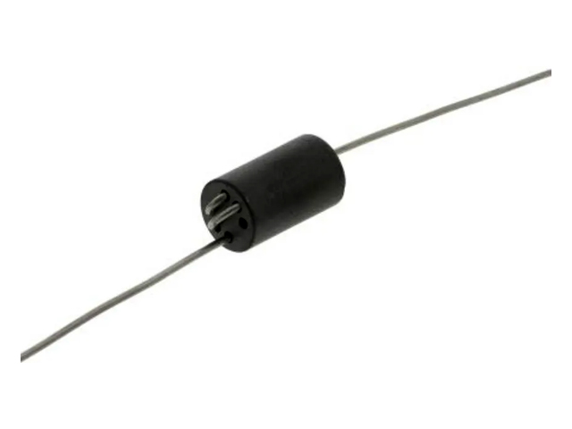Ferrite choke inductor, 2½ turns, Z=680 ohm @ 100MHz