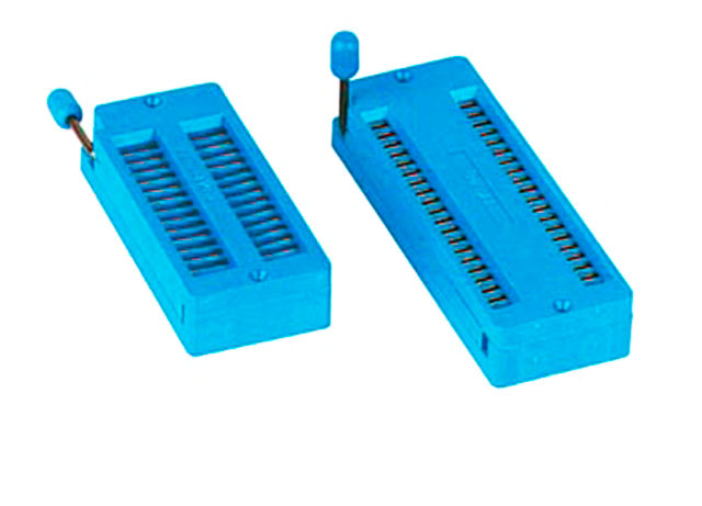 32 Pins ZIF test socket for IC pitch 2.54