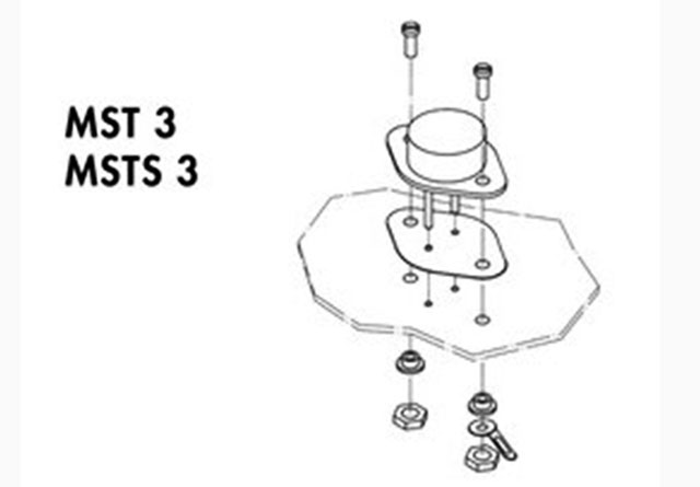 Complete TO-3 Isolatie set mica