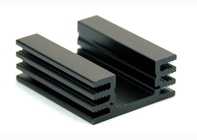 Cool Profile 32x37, 5x14mm - black - undrilled