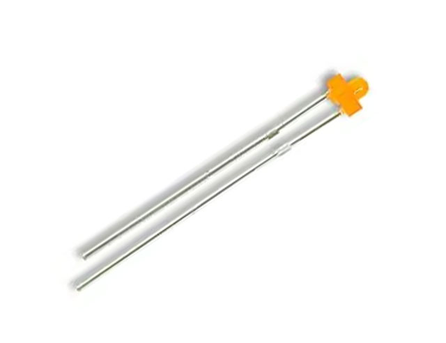 ø1,8mm yellow diffused 590nm 7mcd