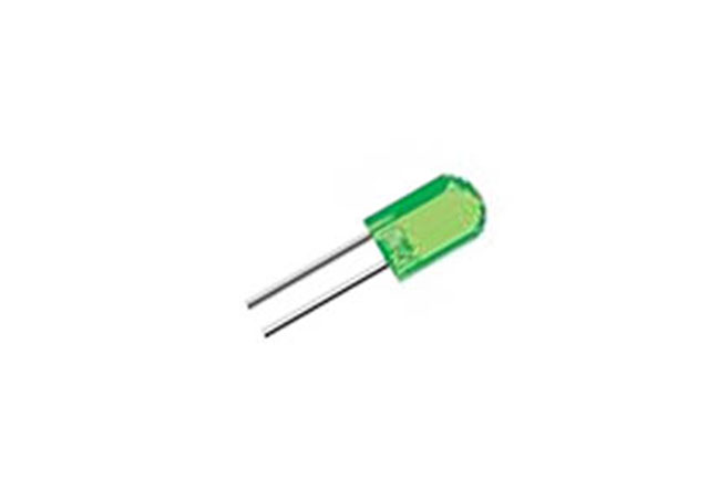 Led 2,5x5mm groen diffuus 565m 4,5mcd 100°