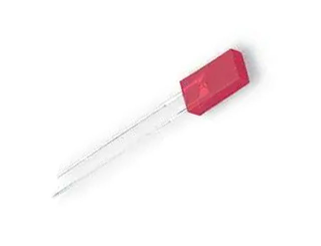 2x5mm red diffused 627nm 4.5mcd