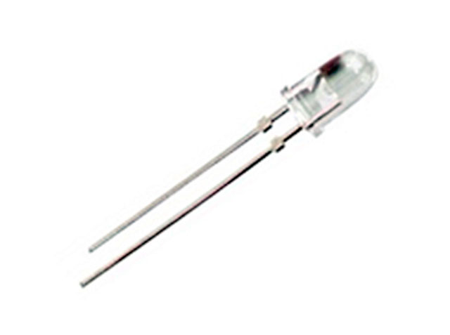 ø3mm oranje water clear 610nm 1290mcd 34°