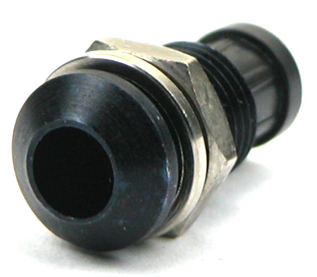 Ledhouder mat-zwart 5mm buitenreflector