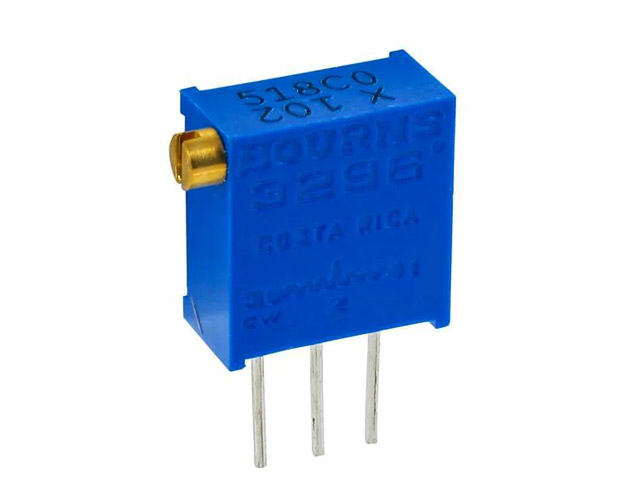 Instelpotmeter 25 slagen side-adjust SIL - 100K