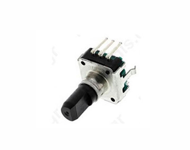 Incremental Rotary Encoder, Push, 12mm, Vertical, 24Det, 24Puls