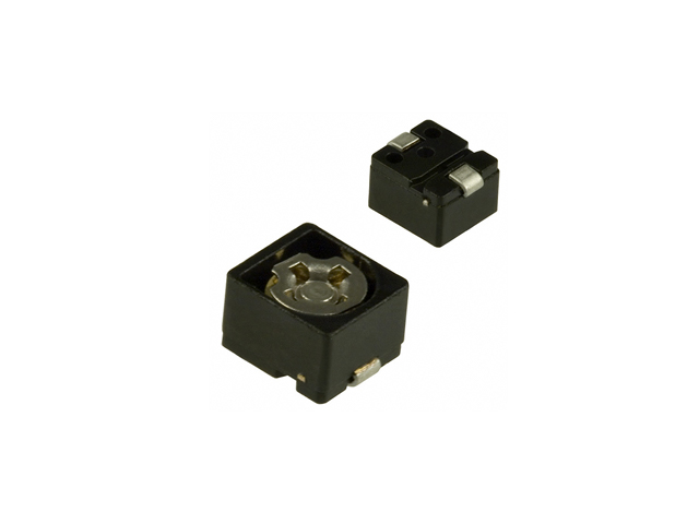 SMD trimmer capacitor 2.5pF-30pF 100V 4x4.5x2.7mm Black