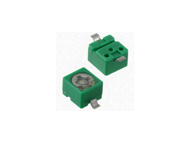 SMD trimmer 6.5pF-30pF 100V 4x4.5x2.7mm Green