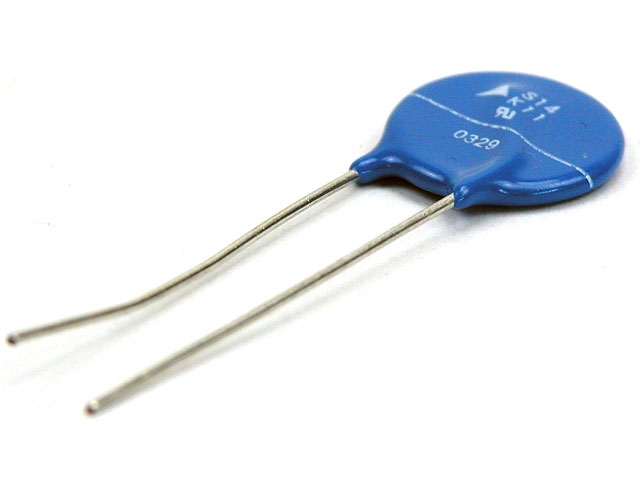 Varistor SIOV - S14 K275 275V 0,60W ø15,5x5,0mm. raster=7,5mm