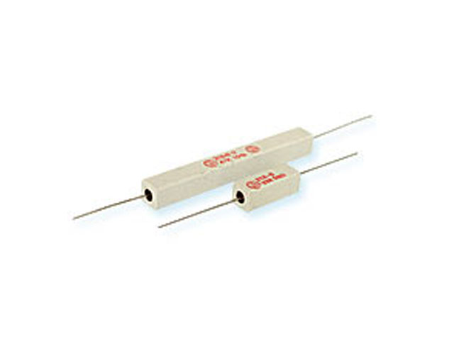 Draadgewonden weerstand 5W 10% 6,4x6,4x25mm 4K7