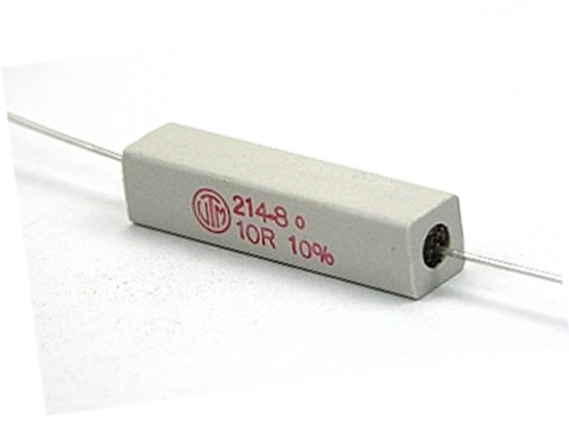 9W Draadgewonden weerstand 0,22E 10% 9x9x38mm Vitrohm - RoHS
