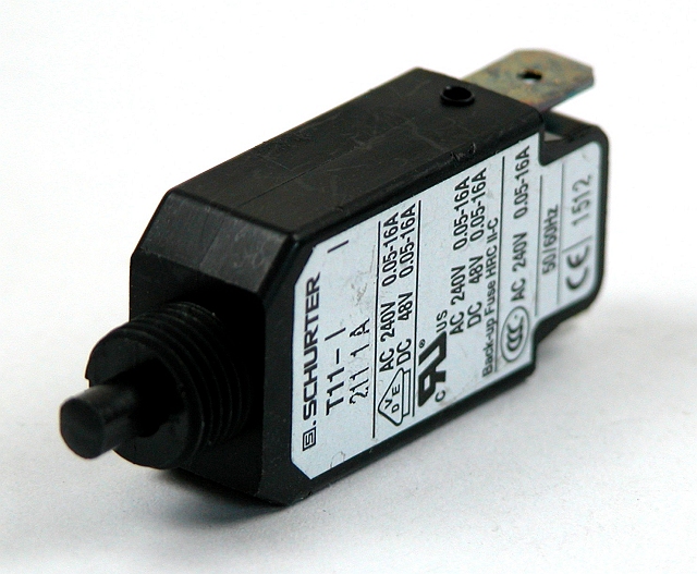 Automatic fuses 240Vac 1A