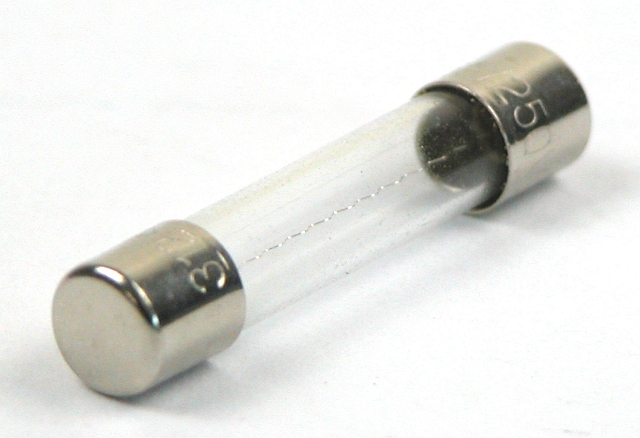 Zekering 6,3x32mm snel  - 2A