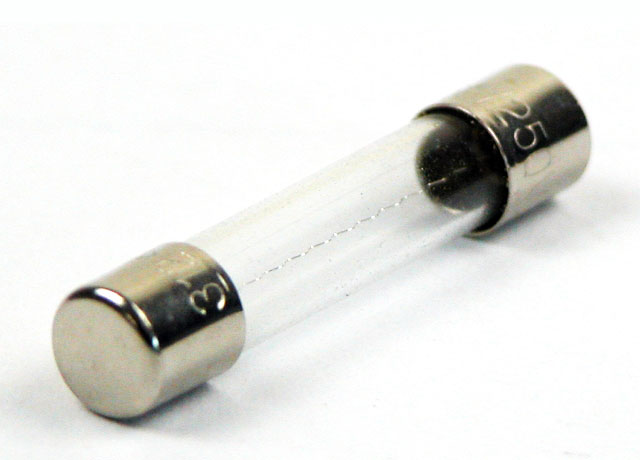 Zekering 6,3x32mm traag - 1,25A