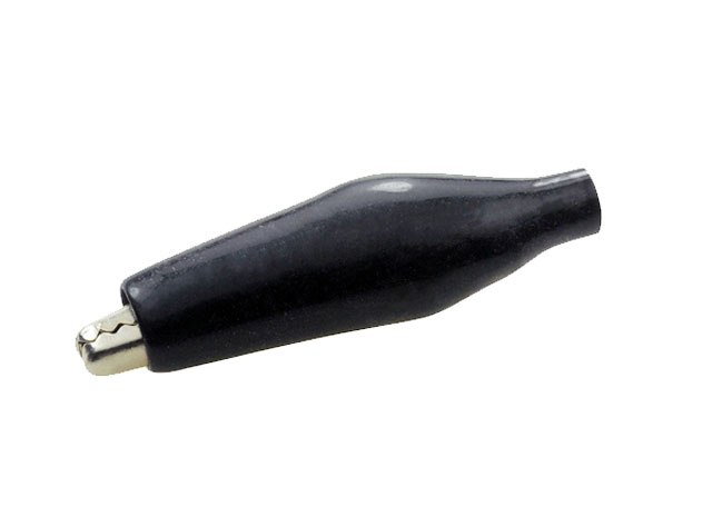 Krokodillebek geisoleerd soldeer 27mm - zwart