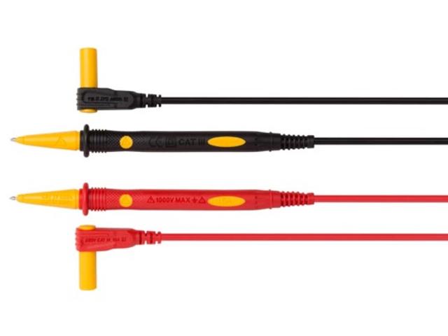 Set multimeter meetsnoeren CAT IV 1000V 15A 18AWG LENGTE 75cm