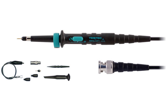Testec meetprobe 1:1/10:1 - 15-150Mhz 1,2m kabel