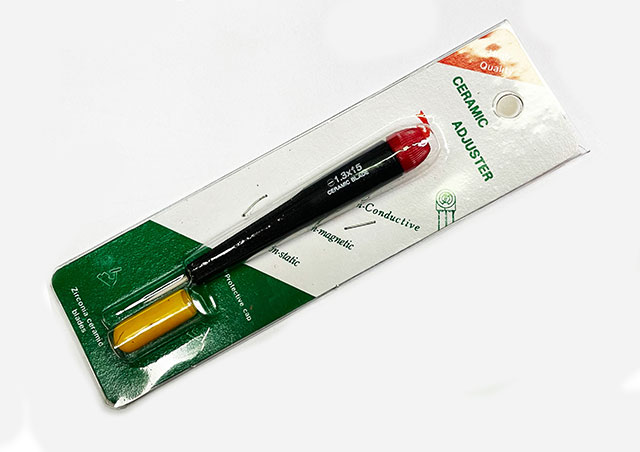 Trim flat screwdriver 1.3x15 Ceramic Blade