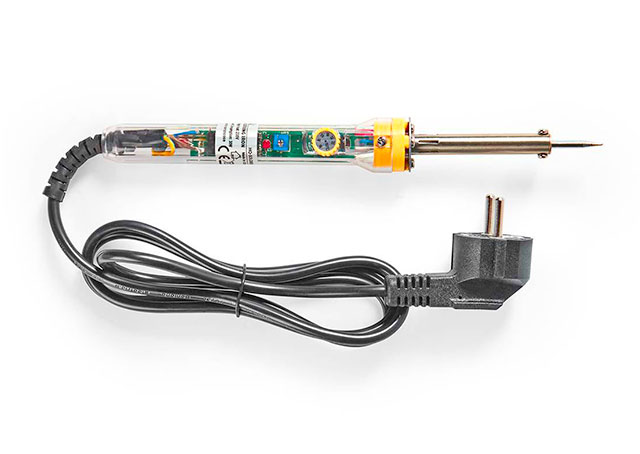 Soldering iron with digital temperature setting 200°C/400°C 50W