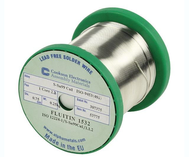 Lead-free solder 0.75mm 250 grams
